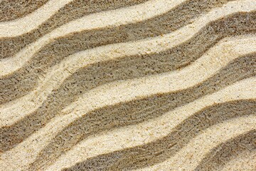 Poster - Japanese Zen garden  Meditation and relaxation in sandy spa setting.