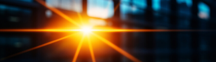 Wall Mural - a bright light is shining through a window, casting a warm glow on the room. the light is focused on