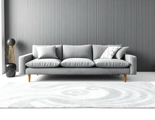 Wall Mural - modern living room