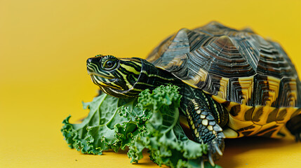 animals eat healthy vegetables and greens