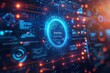 © AlirezA - Dynamic digital interface showcasing advanced technology with vibrant data visualizations and glowing elements in a futuristic setting