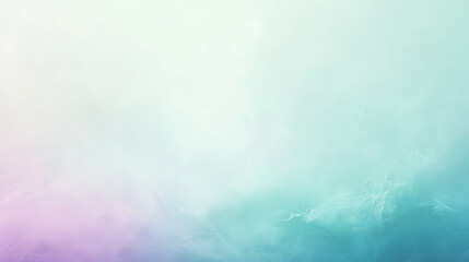 Wall Mural - soothing gradient abstract sky in soft teal and pink colors