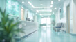 © Mahemud - Abstract blur of a beautiful hospital and clinic interior for background use