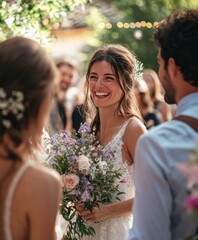 Joyful Outdoor Wedding in Stunning Natural Setting