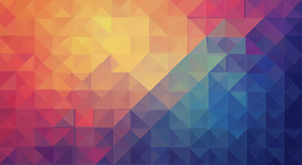 Wall Mural - abstract triangle background