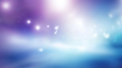 Ethereal abstract background with soft purple and blue hues showcasing gentle light effects and a sense of tranquility