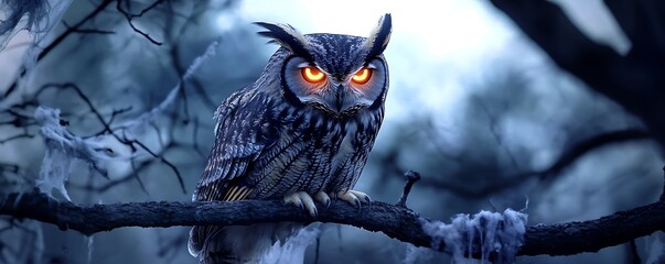 owl in the woods