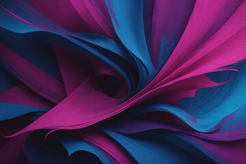 Wall Mural - dark magenta fuchsia blue abstract matte background for design