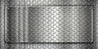 © InspireStock Gallery - Diamond plate metal background with brushed metallic texture, diamond plate, metal background, brushed, metallic