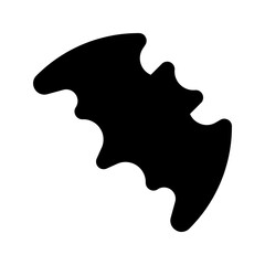 Wall Mural - bat glyph icon