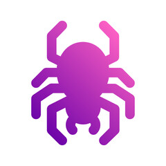 Poster - spider gradient icon