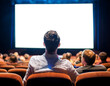 © fotoluigi868 - Cinema screen with audience – A white screen in a cinema with an audience watching, creatin_1(82)
