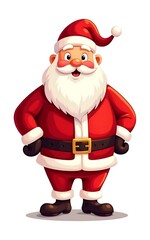 Wall Mural - santa claus cartoon