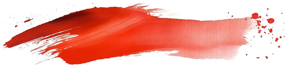 illustration of red brush stroke background