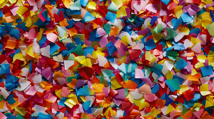 Colored confetti