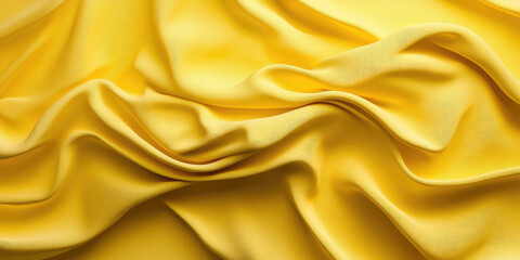 Abstract layers of silk folded drapery background. Levitating cloth design. 3d render illustration style.