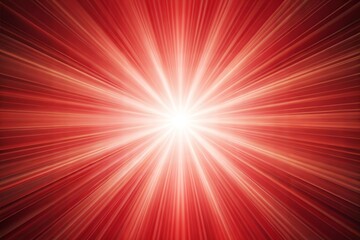 Wall Mural - red rays with white light burst radiant abstract background