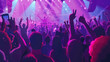 © Mahemud - Crowd of people dancing at a concert