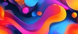 © DigitalDruid - Vibrant abstract background with dynamic shapes and colors creating an energetic and modern visual composition