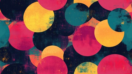 Poster - Colorful abstract texture illustration