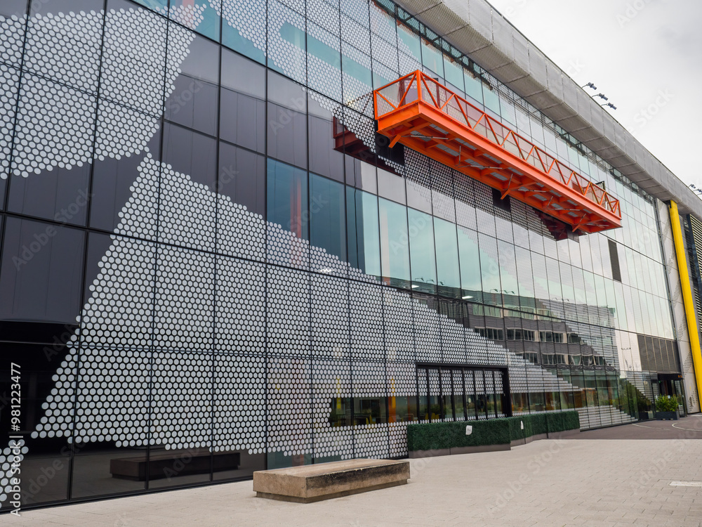 London, UK, September 15th 2024:The Broadcast Centre, view from The ...