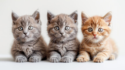 Sticker - A British Shorthair Kitten Full of Fluff and Love