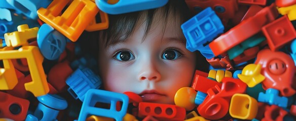 The Child Surrounded by Toys