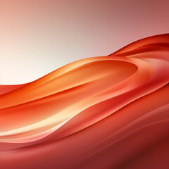 Poster - gradient backdrop in red, orange, and pink