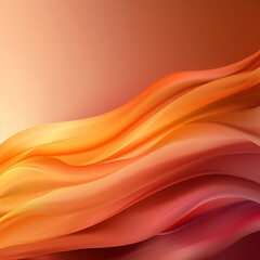 Poster - gradient backdrop in red, orange, and pink