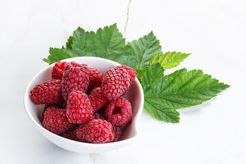 Wall Mural - Rope sweet juicy raspberry heap