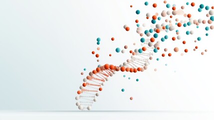 Wall Mural - A schematic representation of a bioinformatics pipeline for DNA sequence analysis, highlighting the steps involved in data processing and interpretation.