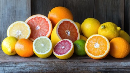 Vibrant Citrus Medley: A Burst of Zest and Color