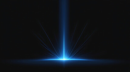 Blue blue spectrum lights tech black party club neon lights abstract wave technology background, black background. wide banner, poster, website, video editing, background. ai