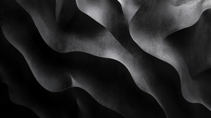 Wall Mural - Abstract Black and White Texture