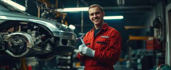 The Mechanic in Workshop