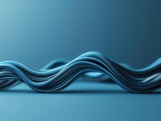 Wall Mural - abstract lines connecting to form a clear flow, symbolizing the efficiency of integrated business pr