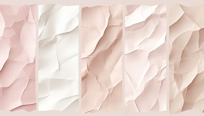 Wall Mural - crumpled paper background