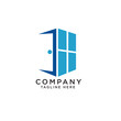 © Ananto - simple window and door logo design creative modern idea