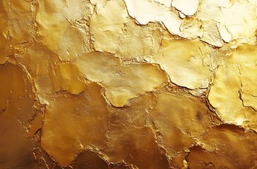 Gold Textured Surface, Uneven Gold Patches, Abstract Gold Background.