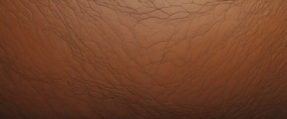 Wall Mural - surface of brown leather texture background