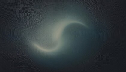 Wall Mural - abstract grainy gradient two colors glowing vortex texture on black background