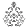 © alinart - Ornate isolated vintage decorative element vector illustration