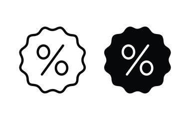 Poster - discount, percentage icon