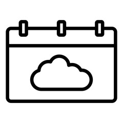 Sticker - weather icon 