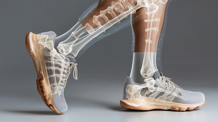 Innovative orthopedic technology in athletic footwear design for enhanced comfort and support