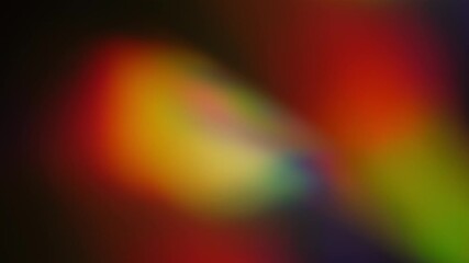 Wall Mural - Light leaks and lens flares. Overlay. Slow video transition. Rainbow gradient background