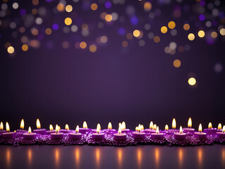 Wall Mural - flat background for diwali celebration