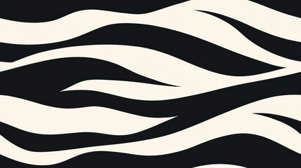 Wall Mural - Discover the beauty of smooth brush strokes and undulating forms, perfect for a modern minimalism aesthetic.