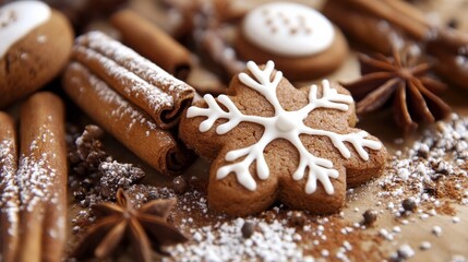 Yuletide biscuits and scents