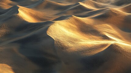 Wall Mural - expansive sandy landscapes showcasing intricate shadow patterns under natural light, arid, desert, dunes, nature, texture, formations, view, scene, earth 